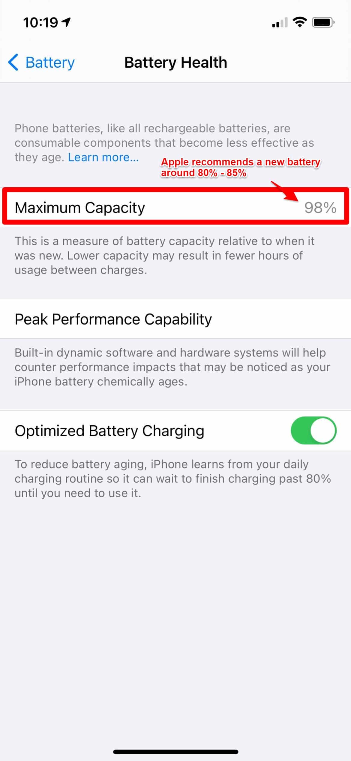 How To Check Your IPhone Battery Health - ICity Repair Bridgewater